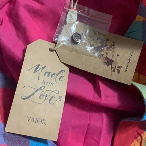 NWT VAJOR ECLECTIC MULTICOLORED DRESS SIZE M - Picture 6 of 7